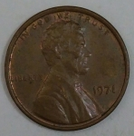 monedas de America - Estados Unidos -  1971 one cent