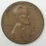 monedas de America - Estados Unidos -  1963 one cent