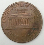 monedas de America - Estados Unidos -  1960 - one cent