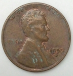 monedas de America - Estados Unidos -  1959 D one cent