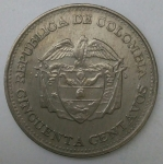 monedas de America - Colombia -  1965 - 5 centimos