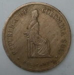 monedas de America - Colombia -  1985 - 5 pesos