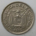monedas de America - Ecuador -  1972 - 10 centavos