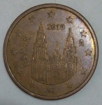 monedas de Europa - Espa�a -  2010 - 5 centavos euro