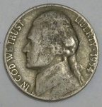 monedas de America - Estados Unidos -  1954 dice cents