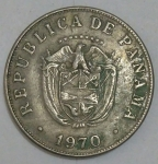 monedas de America - Panam� -  1970 - 5 centesim