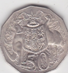 monedas de Oceania - Australia -  Reina Elizabeth II