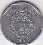 monedas de America - Costa Rica -  d anverso