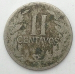 monedas de America - Colombia -  1921- 2 centavos