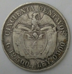 monedas de America - Colombia -  Luis Alberto