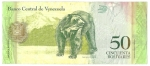 monedas de America - Venezuela -  P-92a