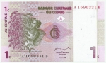 monedas de Africa - Rep�blica Democr�tica del Congo -  P-80a   -   Woman harvesting coffee beans