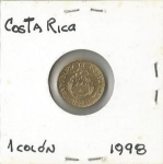 monedas de America - Costa Rica -  Km 233