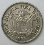 monedas de America - Ecuador -  1979 - 1  sucre