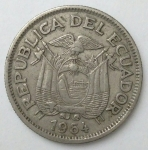 monedas de America - Ecuador -  1946 - 1 sucre