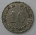 monedas de America - Ecuador -  1968 - 10 centavos