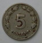 monedas de America - Ecuador -  1946 - 5 centavos