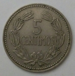 monedas de America - Venezuela -  1964 - 5 centimos
