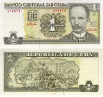 monedas de America - Cuba -  Peso