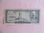 monedas de America - Cuba -  Billete cubano con firma de Camilo Cienfuegos