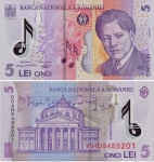 monedas de Europa - Rumania -  Lei