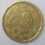 monedas de Europa - Espa�a -  1999 - 20 centavos euro
