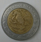 monedas de America - M�xico -  1999 - 5 pesos