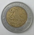 monedas de America - M�xico -  2000 - 1 peso
