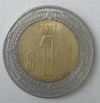 monedas de America - M�xico -  2017 reverso