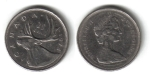 monedas de America - Canad� -  25 Centavos