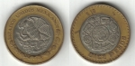monedas de America - M�xico -  10 Pesos