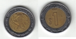 monedas de America - M�xico -  1 Peso