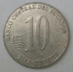 monedas de America - Ecuador -  2000 reverso