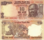 monedas de Asia - India -  Rupia