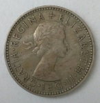 monedas de Europa - Reino Unido -  1955 anverso