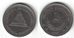 monedas de America - Nicaragua -  Cordoba