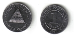 monedas de America - Nicaragua -  Cordoba