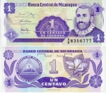 monedas de America - Nicaragua -  Cordoba