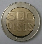 monedas de America - Colombia -  2007 error