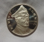 monedas de Europa - Alemania -  ERWIN J.ROMMEL ALEMANIA WWII 1939-1945 GERMANY MEDAL AFRIKAKORPS 