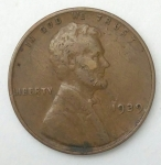 monedas de America - Estados Unidos -  1939-error one cent