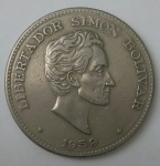 monedas de America - Colombia -  1959 - 50 centavos