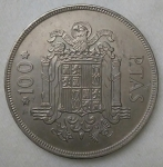 monedas de Europa - Espa�a -  1975 - 100 pesetas