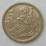 monedas de Europa - Espa�a -  1997 - 5 pesetas