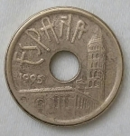 monedas de Europa - Espa�a -  1995 - 25 pesrtas