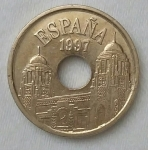 monedas de Europa - Espa�a -  1997 - 25 pesetas