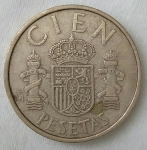 monedas de Europa - Espa�a -  1982 - 100 pesetas