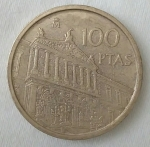 monedas de Europa - Espa�a -  1996 - 100 pesetas
