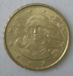 monedas de Europa - Italia -  2011 - 10 centavos de euro