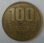 monedas de America - Costa Rica -  1999 - 100 colones